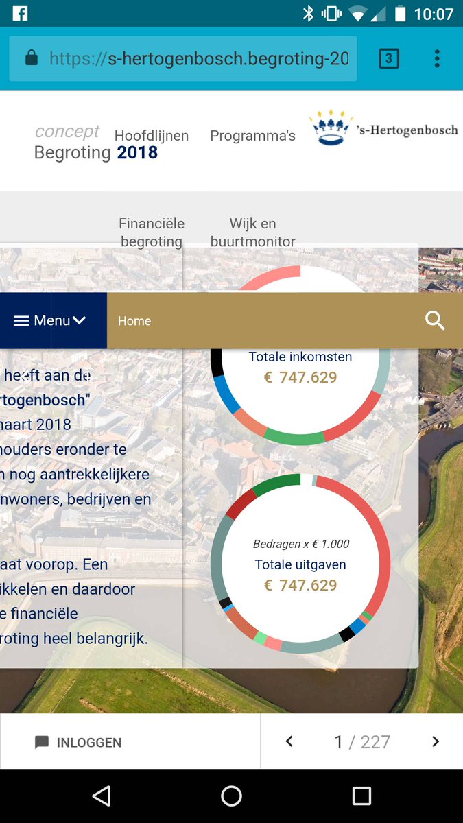 mrtsoft's tweet image. @shertogenbosch het menu is blijkbaar belangrijker dan de inhoud #nonresponsive #layout #raar