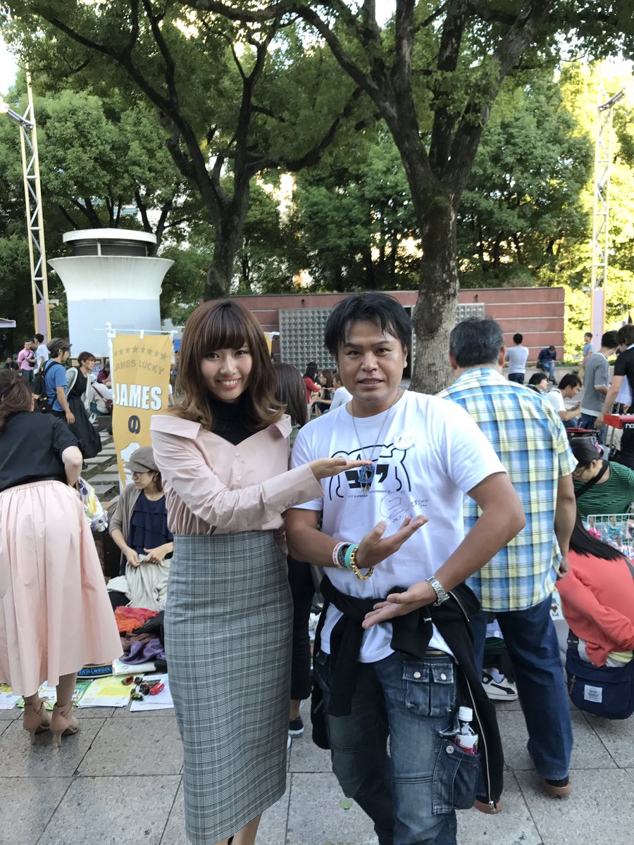 nagoyadyasu's tweet photo. Zipオータムスクエア
花上裕香さんにはじめてお会いしました！
(つかみはうっちーのぱなちゃんネタで)

雰囲気だけでもう女神級で、お話ししてるだけでドキドキ緊張しました(´ω`)💖

#PEDPS
#3TOPTUNE https://t.co/3i88DPbEl1