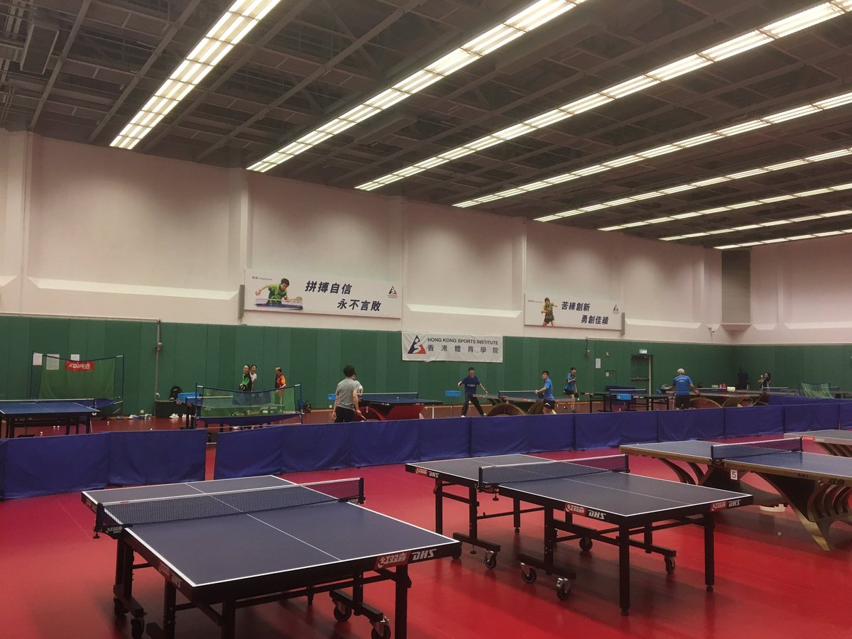Amazing training facilities backstage for Hongkong table tennis and badminton (para)lympic champions. #hkisms #futuregoldmedals