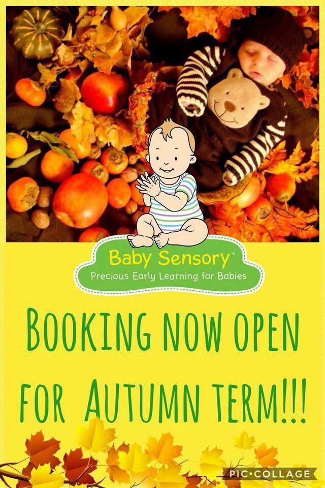 Baby Sensory Autumn term starting on Friday 6th Oct at 10am in Middleton Leeds @ManorfieldHall. #Leeds #babysensory #babyclasses #middleton