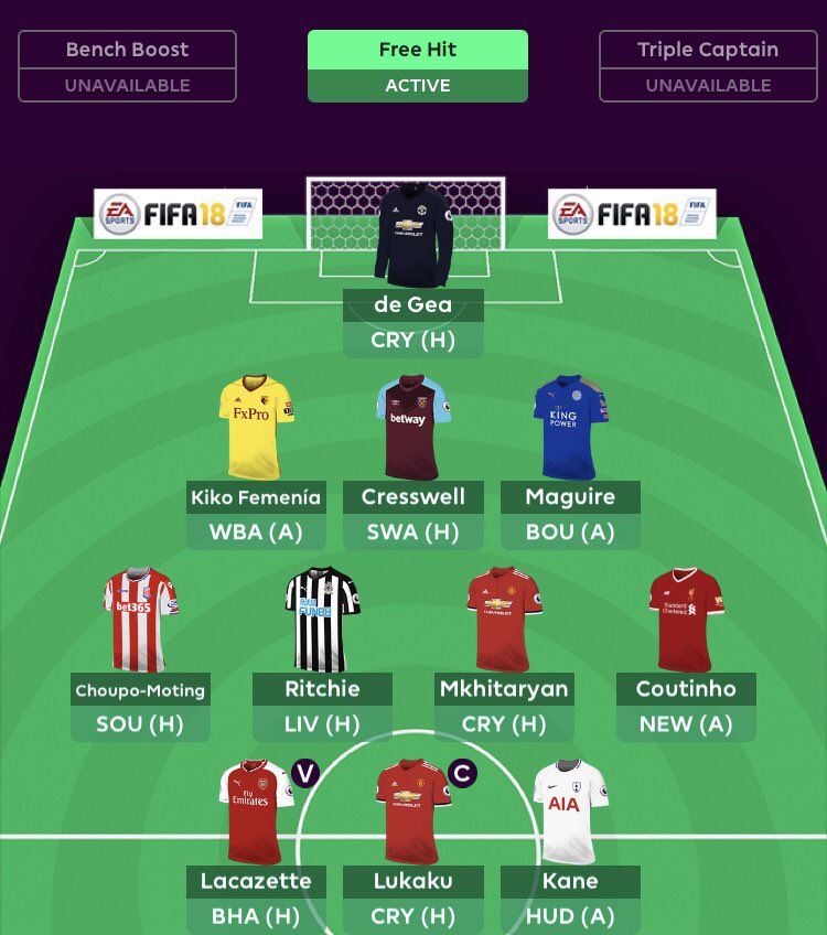 simenwinter's tweet image. Laget idag. Måtte utnytte «free hit» med tanke på skademeldingene som har kommet inn denne uken.
Noe dere ville ha tilføyet? #plsimen