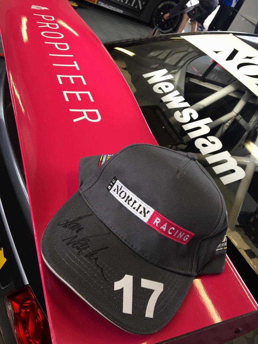 Competition time - retweet this post and follow my page to be in with the chance of winning this exclusive signed merchandise! #BTCC