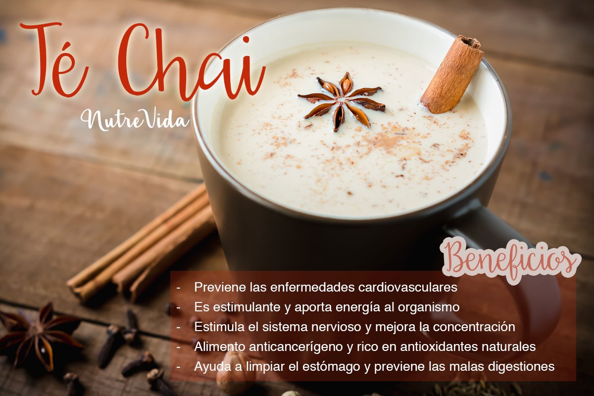 PatriNutreVida's tweet photo. Elaborada a partir de especias y consumida como bebida medicinal... Descubre los beneficios del #TéChai 🌟
https://t.co/hN9VgKVjtN https://t.co/zWtxUIYpC6
