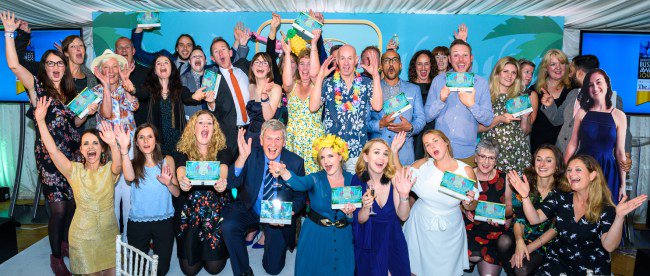 TitleMediaUk's tweet photo. What a night for #brightonandhove business at @BAHBA 2017! #BAHBA17 https://t.co/QafYCguHdE https://t.co/ajkiO2fz2b