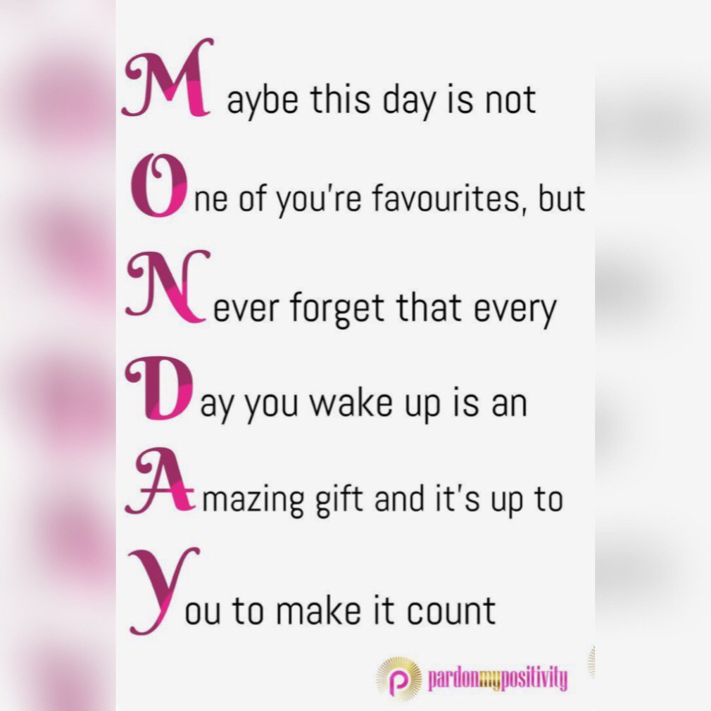 ERSportsLeader's tweet photo. Happy MONDAY! Make it count. #motivationalmonday #ersportsleader #ersportsandleadership https://t.co/b7N4LI5dz3