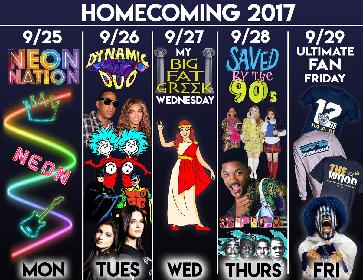 blythewood_401's tweet photo. Homecoming is NEXT week, so get your outfits ready! Stay tuned for more info all week🤘🏾 https://t.co/FF6aTExR4z