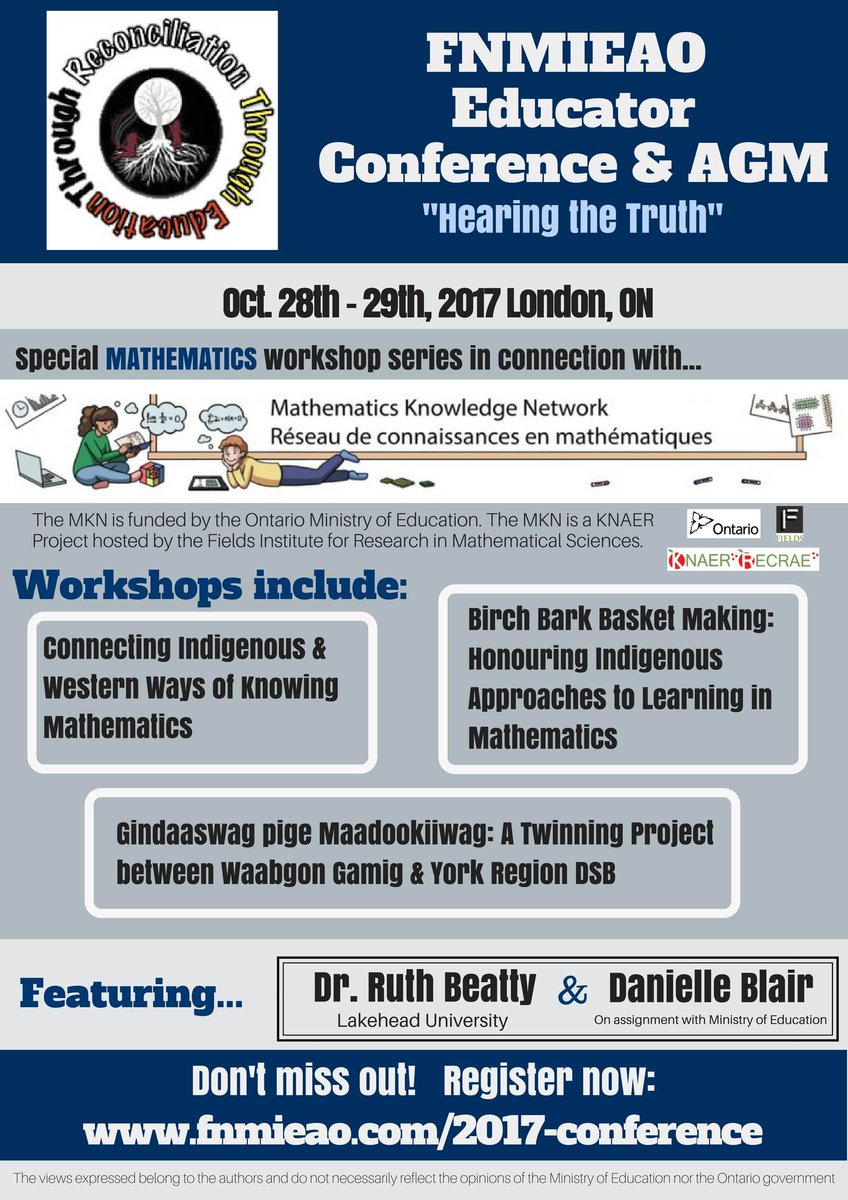 mknrcm's tweet photo. The FNMIEAO Educator Conference will have a special #math workshop series! Check out the flyer below and register at https://t.co/ytCDY9xd7O https://t.co/zhLLcH6A0C