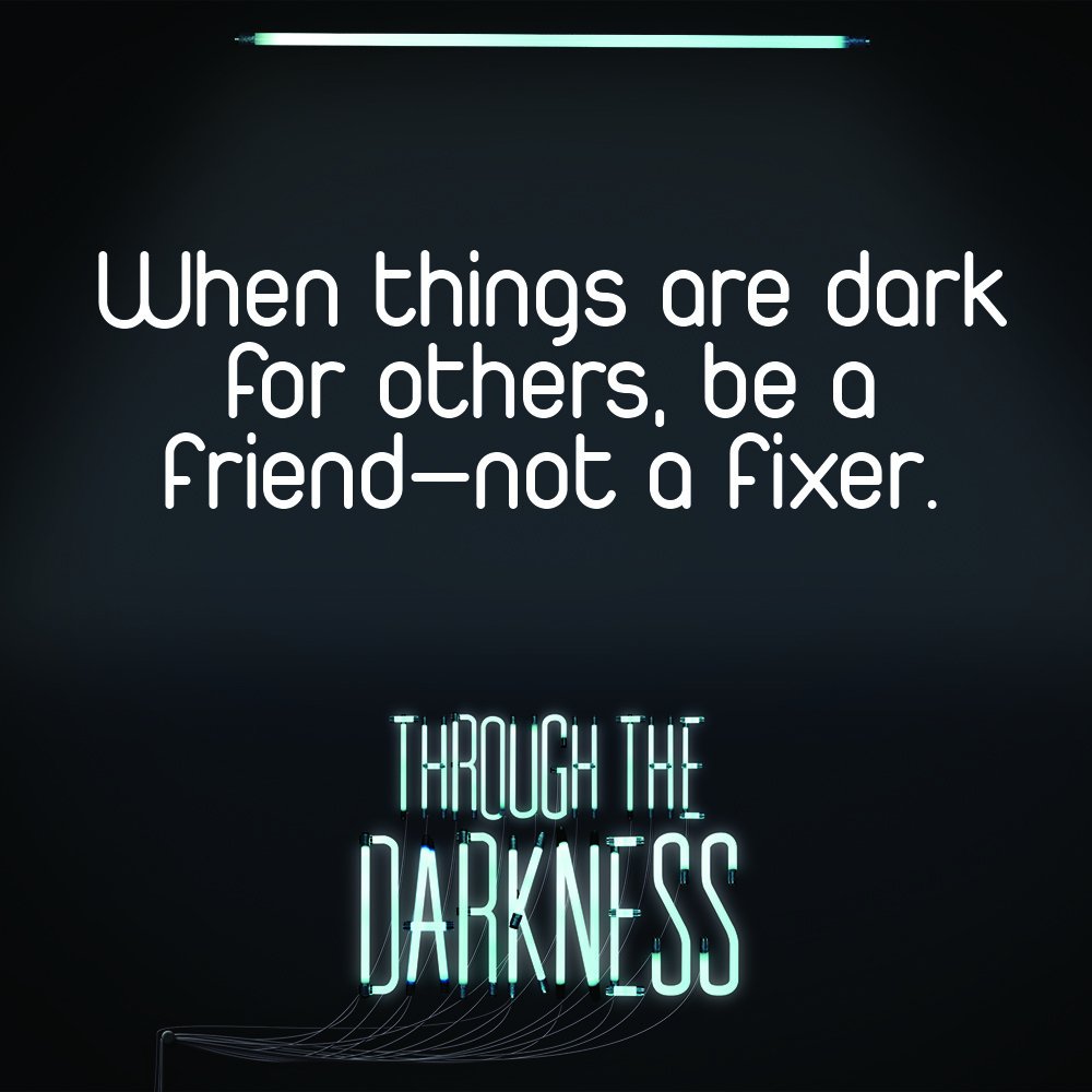 FirehouseNorth's tweet photo. The best friend supports others while not standing in the way of their growth. Stand together but don't try to fix it. #StudentMin https://t.co/eU0KwuZVEv