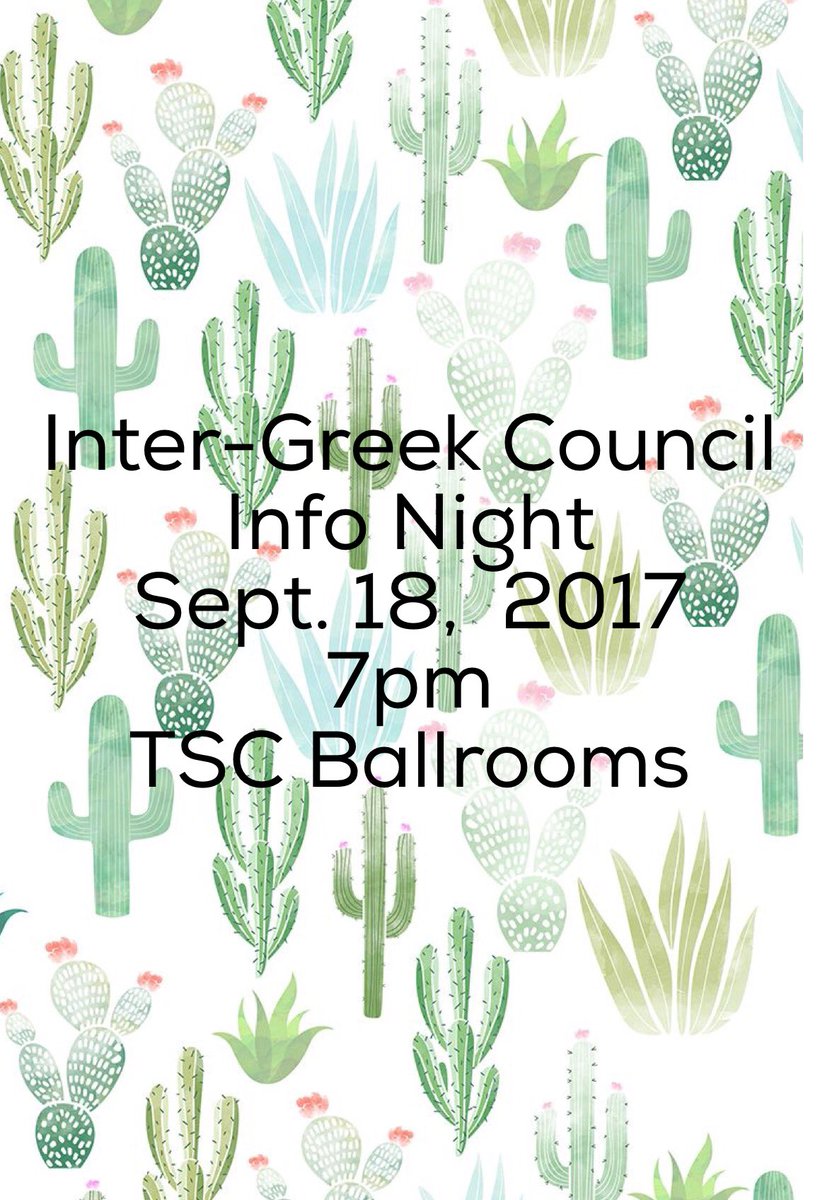 britnicoleyoung's tweet photo. INFO NIGHT!! TONIGHT!!! BE THERE!!! 7PM!!! STUDENT CENTER BALLROOMS!! 💚💛#tsusigmaalpha #tarletonstate https://t.co/iC47jLSbAX