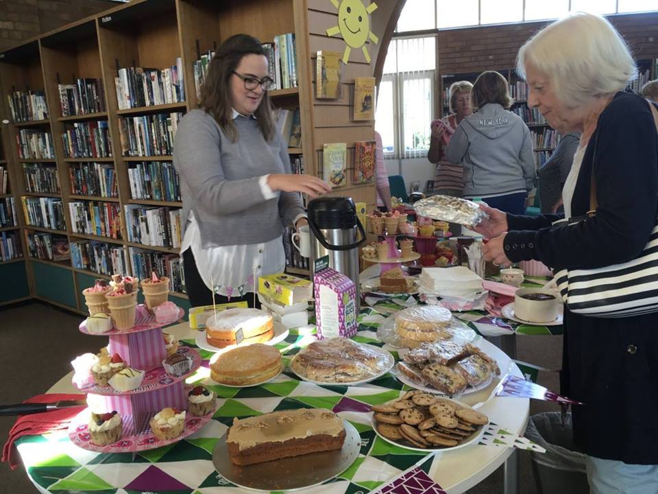 kentlibraries's tweet photo. Customers, volunteers and staff raised £218+ @kentlibraries #Fleetdown for #worldsbiggestcoffeemorning @macmillancoffee THANK YOU. https://t.co/tcgmSG49on