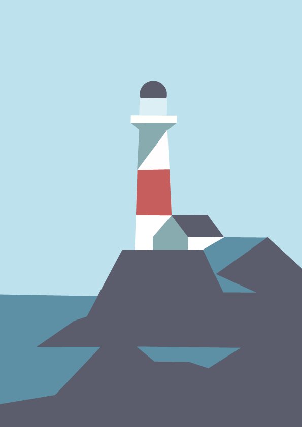 WraithGraphics's tweet photo. Lighthouse #Illustration #FlatDesign #Graphics #Freelance #art https://t.co/ISljWwE5x4