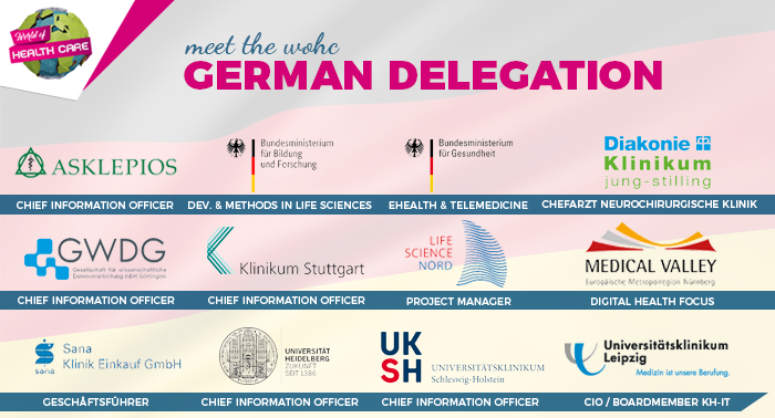 German healthcare providers &amp; institutions looking for inspiration/collaboration! #eHealth #Delegation #WoHC2017 bit.ly/2vavdFe