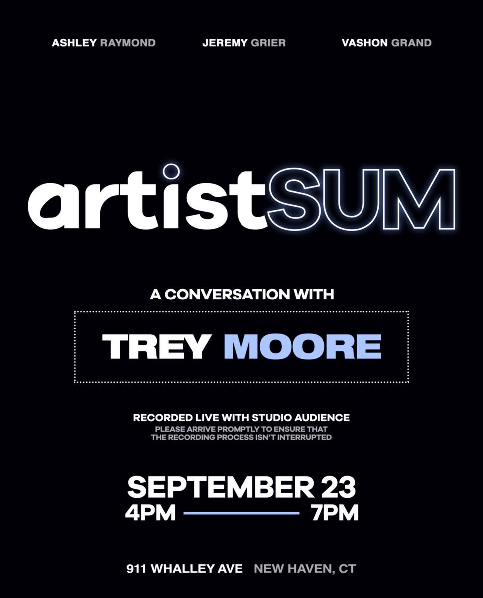 jergrier's tweet photo. I'm so excited for this Saturday at @lottastudio / ArtistSUM - 9/23, 4pm. Open to the public, tap for more details. https://t.co/7BQIsZghoe https://t.co/yGTmtvChPa