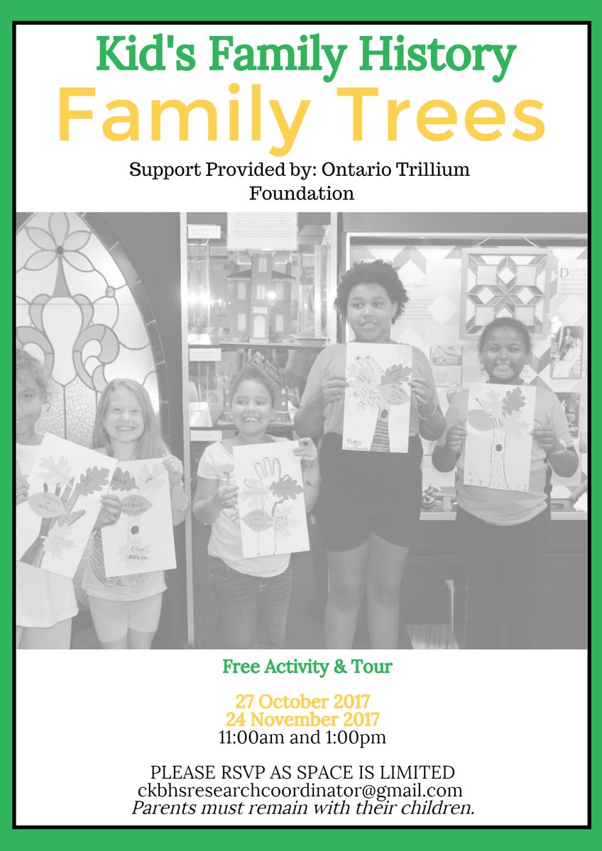 CKBHS94's tweet photo. Let's get our kids interested in #familyhistory join us for this fun activity! #ckbhs https://t.co/yn3RldTHoc