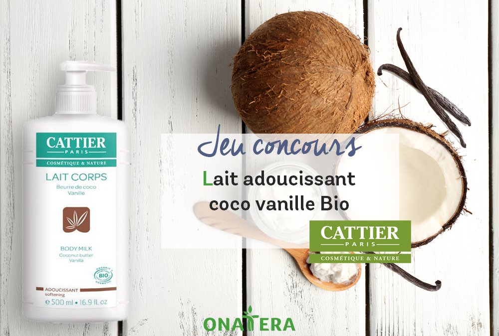 Onatera.com (@onatera_com) on Twitter photo Alerte cadeau ! On vous fait gagner le lait adoucissant vanille coco signé <a href="/CattierParis_fr/">CATTIER PARIS</a> sur notre FB bit.ly/2eKi1E0 🎁😉 Alerte cadeau ! On vous fait gagner le lait adoucissant vanille coco signé <a href="/CattierParis_fr/">CATTIER PARIS</a> sur notre FB bit.ly/2eKi1E0 🎁😉