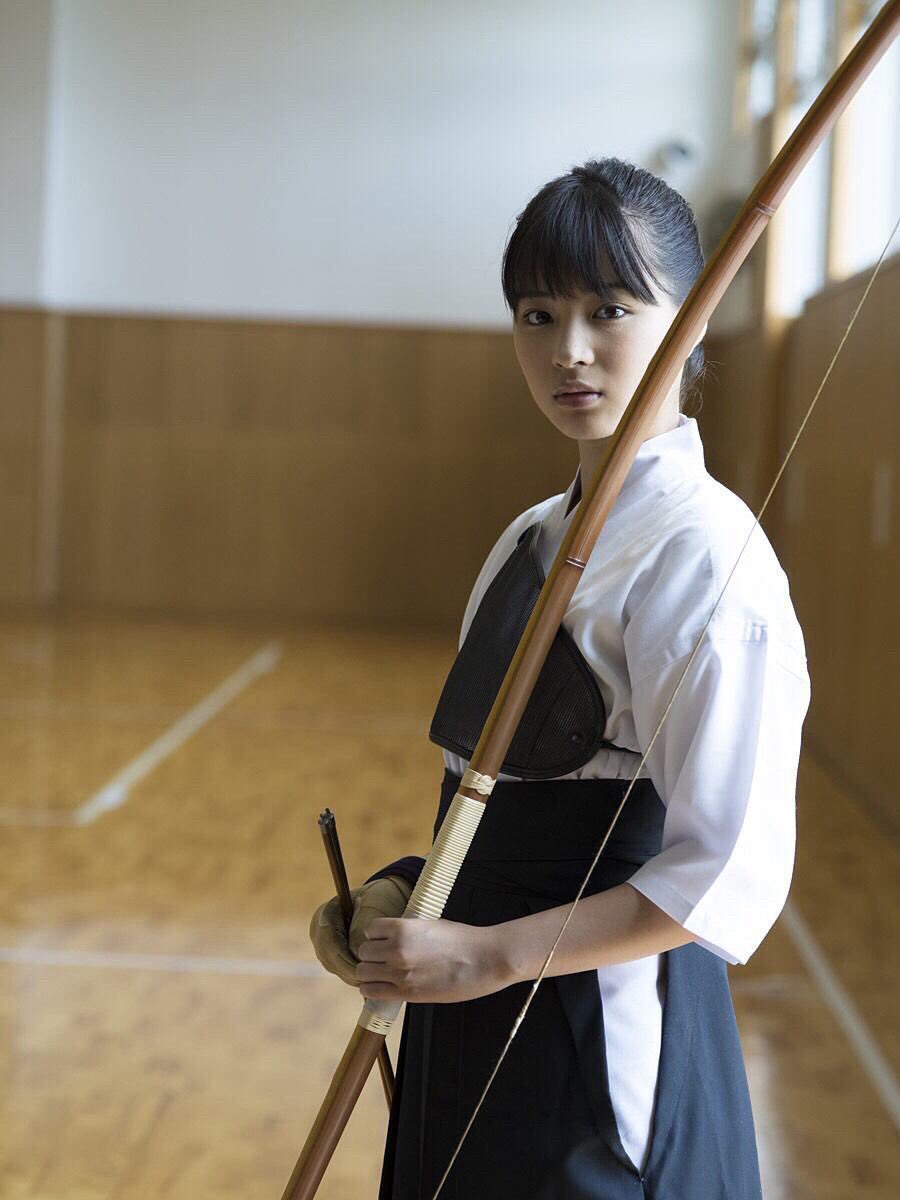 弓道女子➴➶➵ #広瀬すず