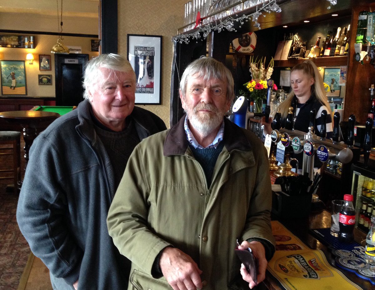 summerstown182's tweet photo. After the running track closed Bob Sadler managed #TheCornerPin in 1869 - here's his Gt Gt Grandson enjoying a pint there this afternoon https://t.co/9mqJXgLbr4