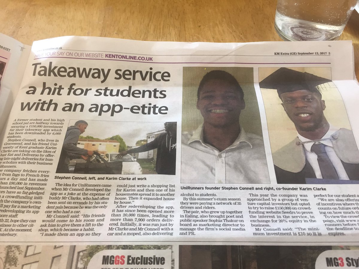 jaskaran_shoker's tweet photo. I am so proud of you @theClarke_ 😘 I guess sues entrepreneurship seminars did help a little 😂😂 https://t.co/zPZoRh5HZA