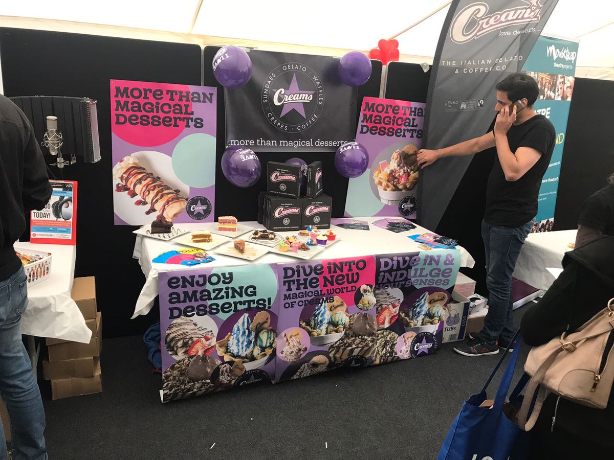 Creams Cafe on Twitter "We're at the University of West London