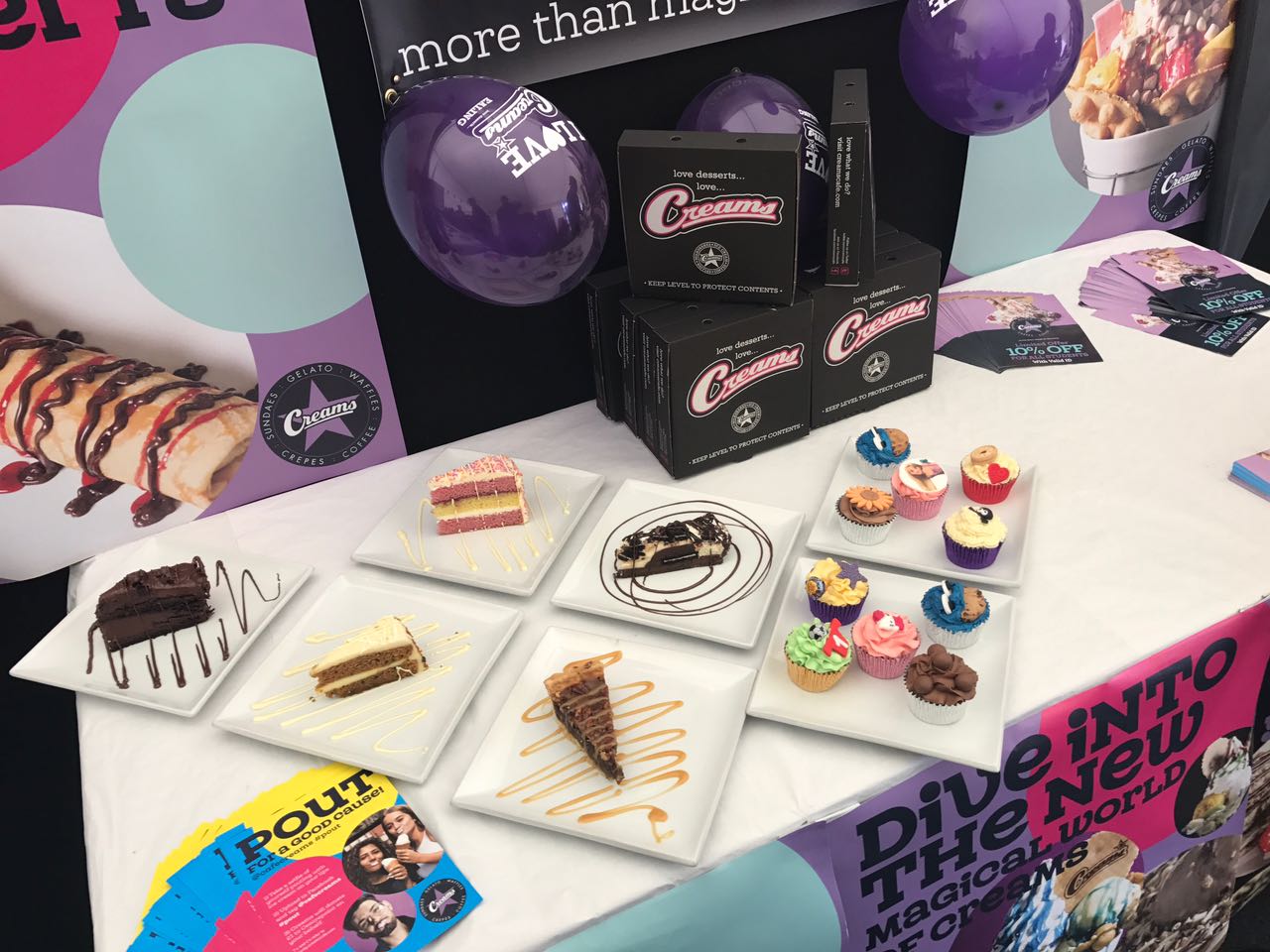 Creams Cafe on Twitter "We're at the University of West London