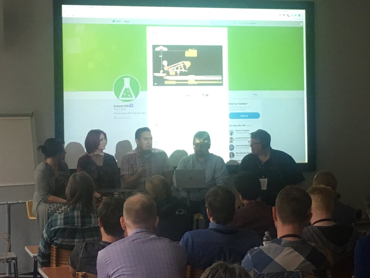 jakobehn's tweet photo. .NET Rocks recording at #DEVIntersectionEU with @TessFerrandez and @grytlappen https://t.co/KfkHMEZDVL