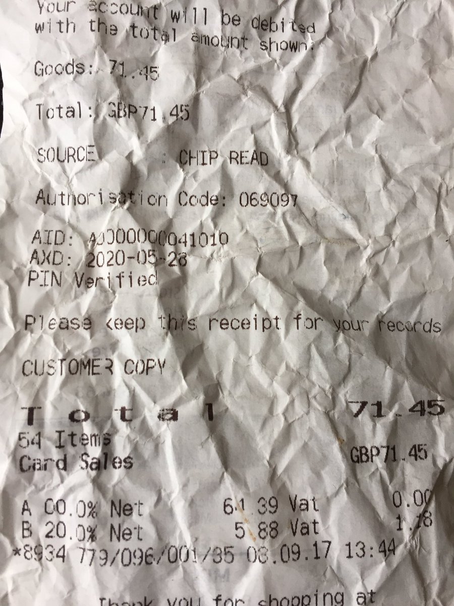 kassianidis's tweet photo. @AldiSupportUK @AldiUK @ALDI_UK After usual £70 biweekly shop, during which our 3yo played around a bit, slapped with £70 fine. Nice! https://t.co/QWxkhzLAlL