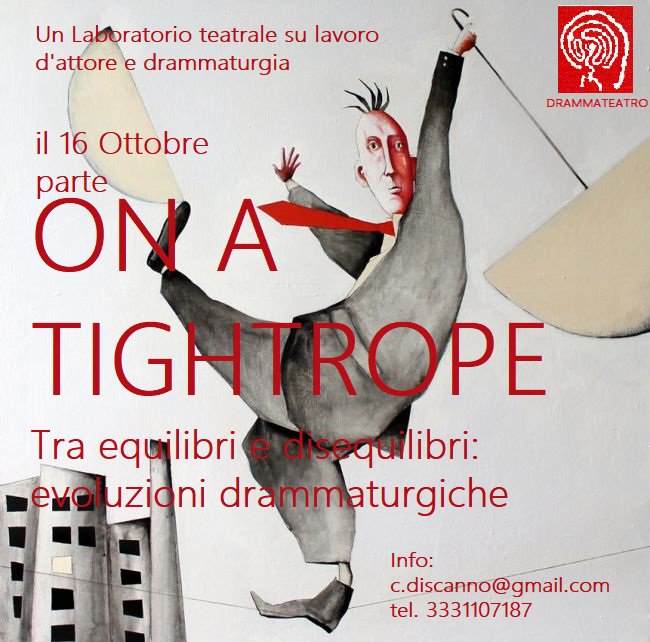 Laboratorio teatrale sul lavoro dell'attore diretto da <a href="/ClaudioDiScanno/">Claudio Di Scanno</a> Ottobre2017-Giugno2018 <a href="/TSVeneto/">TeatroStabileVeneto</a> <a href="/odin_teatret/">Odin Teatret</a>