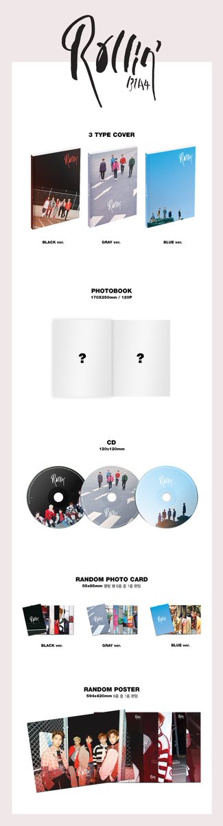 B1A4 7th Mini Album [Rollin'] 예약판매 안내 
(cafe.daum.net/-b1a4/kH8o/726)
Coming Soon 2017. 09. 25

#B1A4 #Rollin'