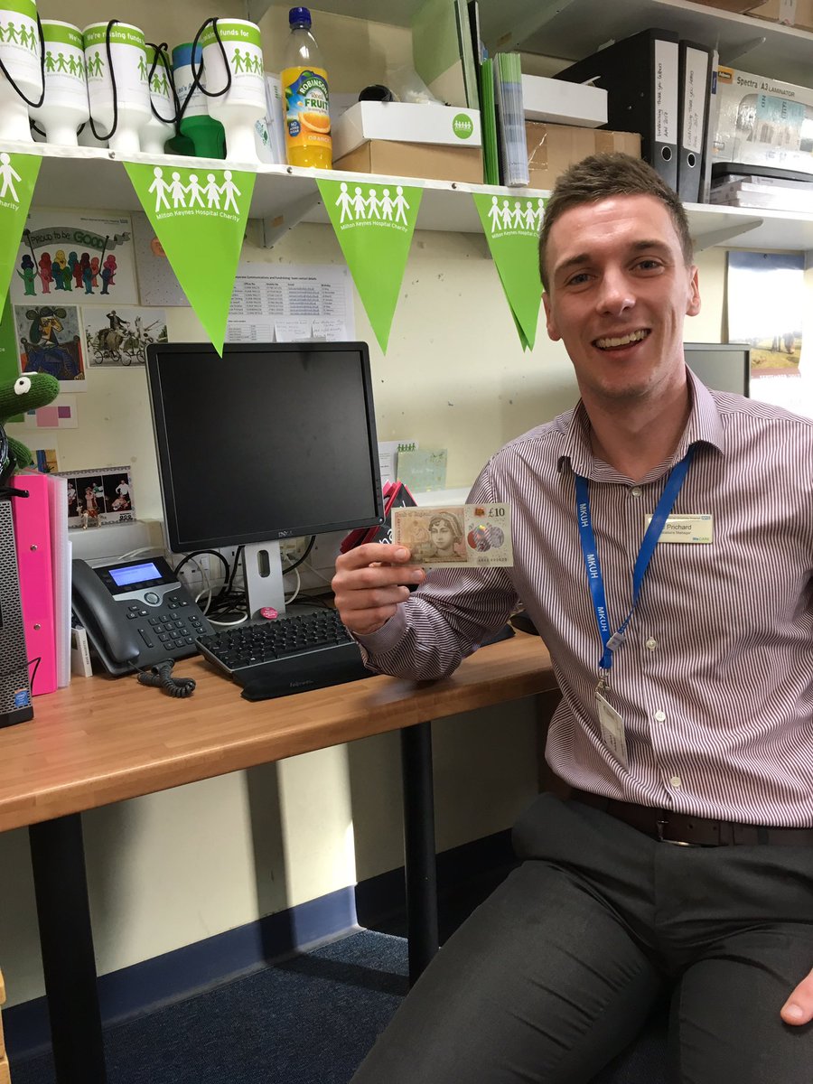 MKHCharity's tweet image. 🎉Hurray! 🎉The lovely Jacob has donated his first £10.00 to us - what will you be doing with yours? 💷💷💷 #lovemk #firsttenner #charitysupport