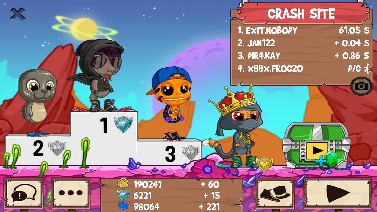 ArneEngmann's tweet photo. Want to catch an L? #funrun2 https://t.co/VieJc7henl ragequit ๐๐ #froc20 https://t.co/kkKS815MW5