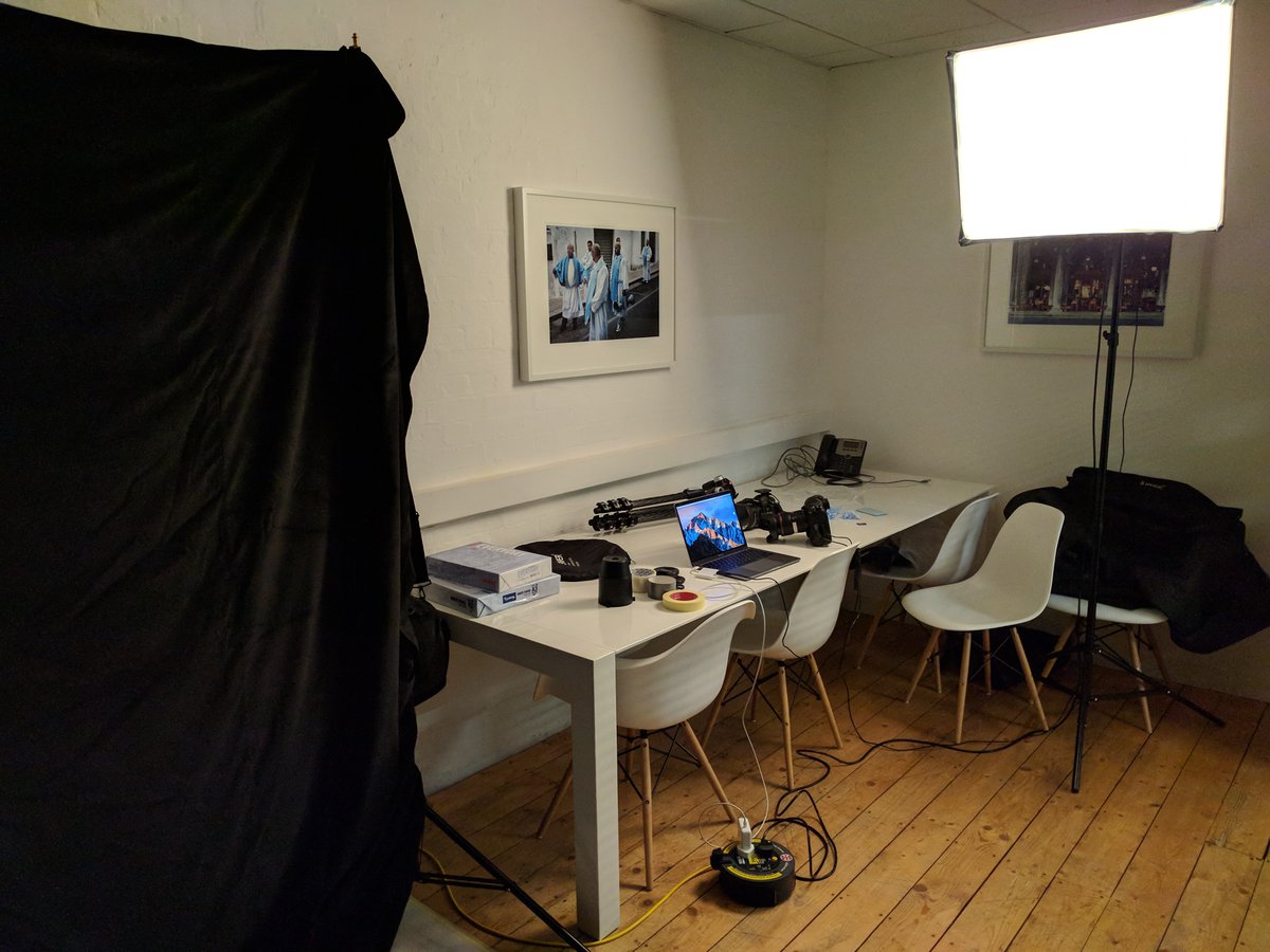 overturelondon's tweet photo. We've turned our offices into a portrait studio for a soon-to-be-launched law firm. The founding partners' excitement is contagious! https://t.co/o8foZkCV2s