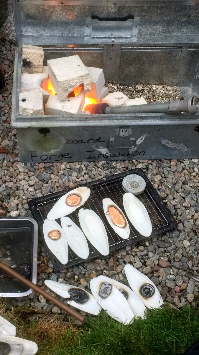 Young_Nats22's tweet photo. Great workshop using cuttlefish to make a mould. Love my fish! Thanks @SmithInScotland https://t.co/0oXQQuvra2
