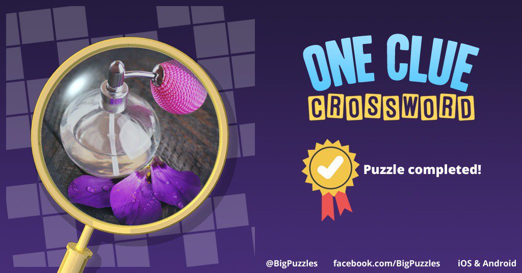 I completed a puzzle in One Clue Crossword. Play now for free!
onecluecrossword.com #OneClueCrossword