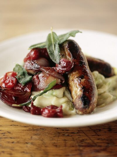 GlasshouseNM's tweet photo. Our special today is venison &amp; red wine sausages with mash, creamy leeks in a thyme jus! Mouthwatering stuff! https://t.co/FkavdqsikL