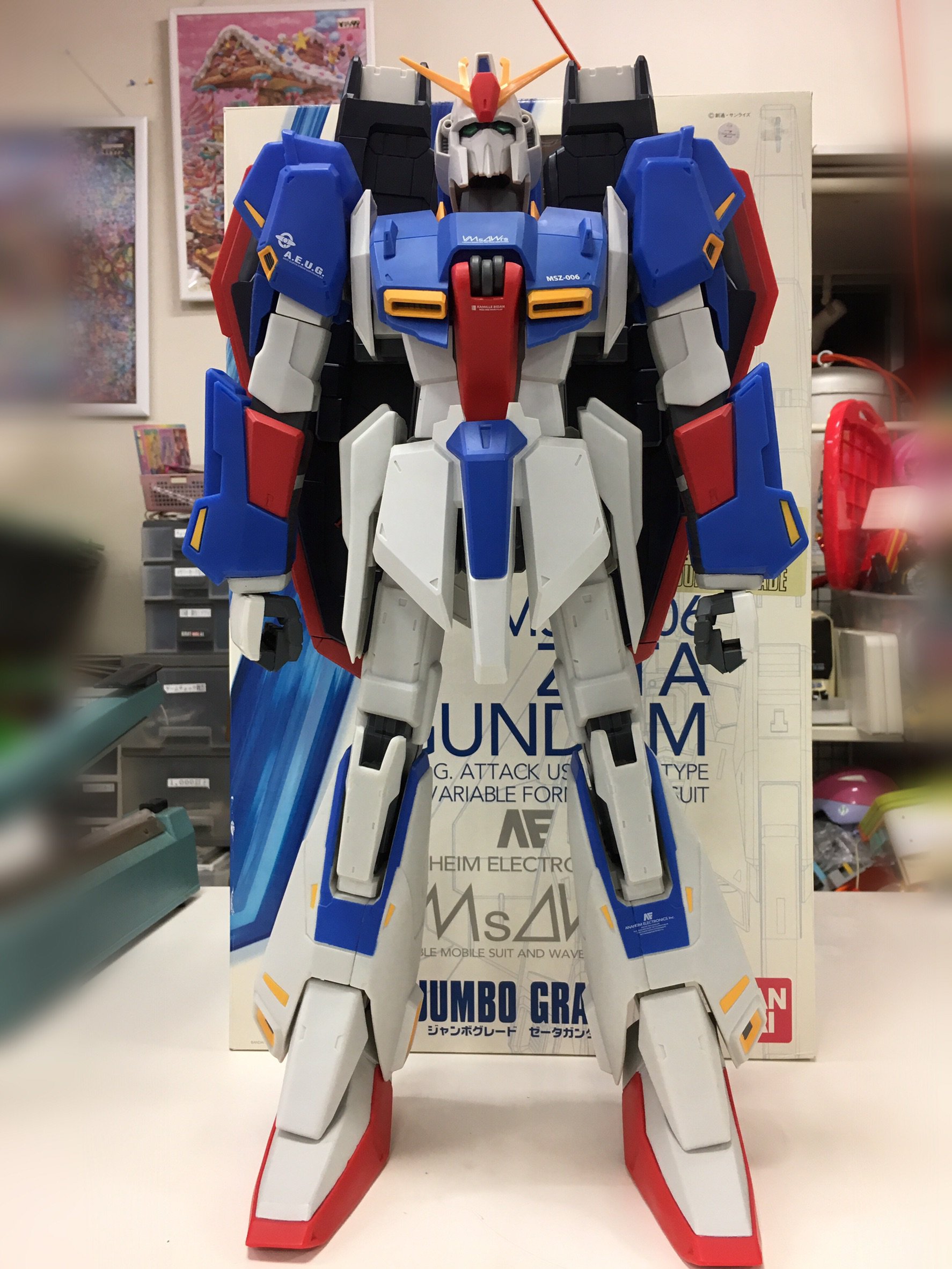 ⚠️貴重品‼️レア‼️新品・未開封‼️ ジャンボグレード　ゼータガンダム ⚠️貴重品‼️レア‼️新品・未開封‼️ ジャンボグレード ゼータ