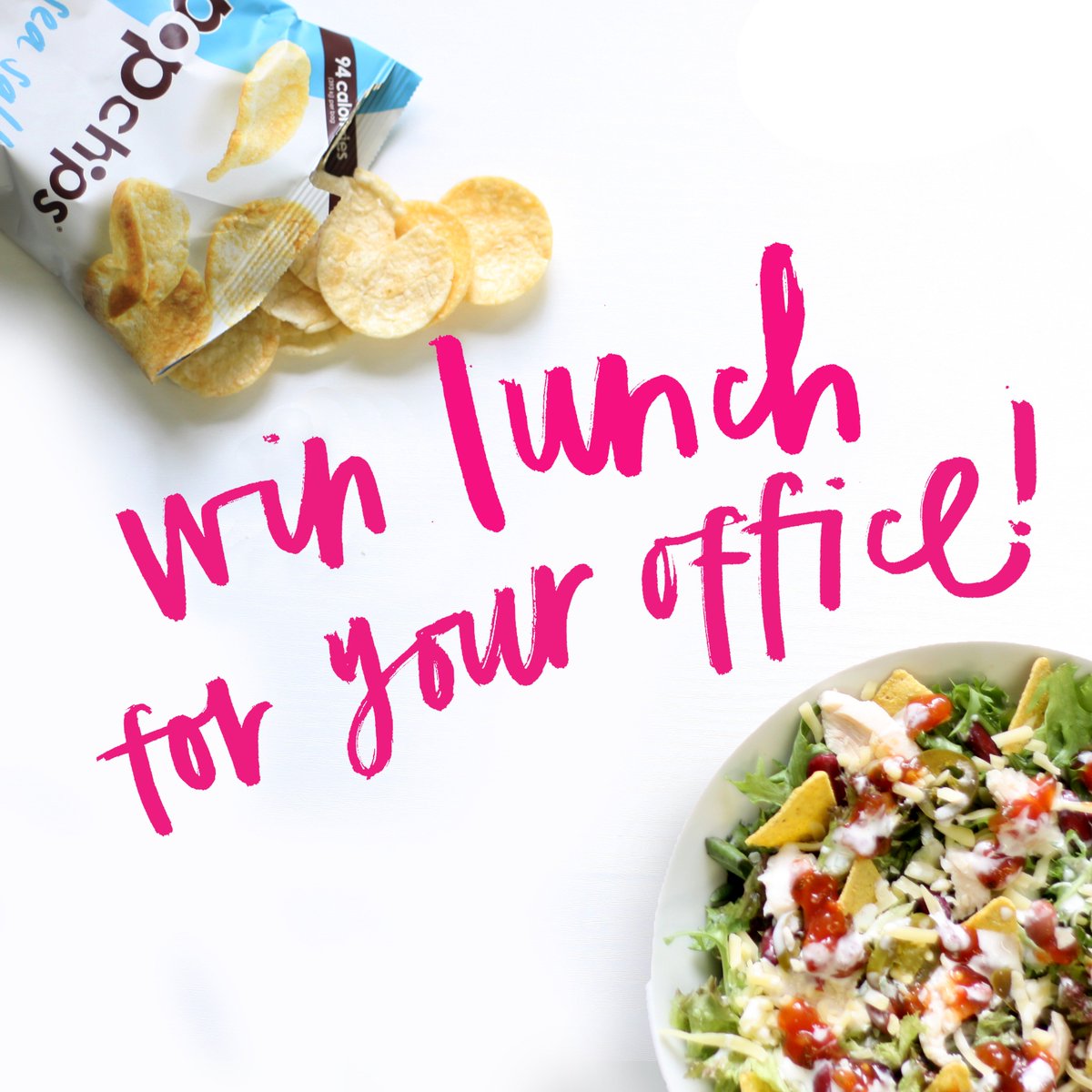 popchipsUK's tweet photo. we've teamed up with our pals at @tosseduk to help you be a hero. follow &amp; RT to #win lunch for your whole office! ✌️🙌👏#MondayMotivation! https://t.co/8SRCkZTqqm