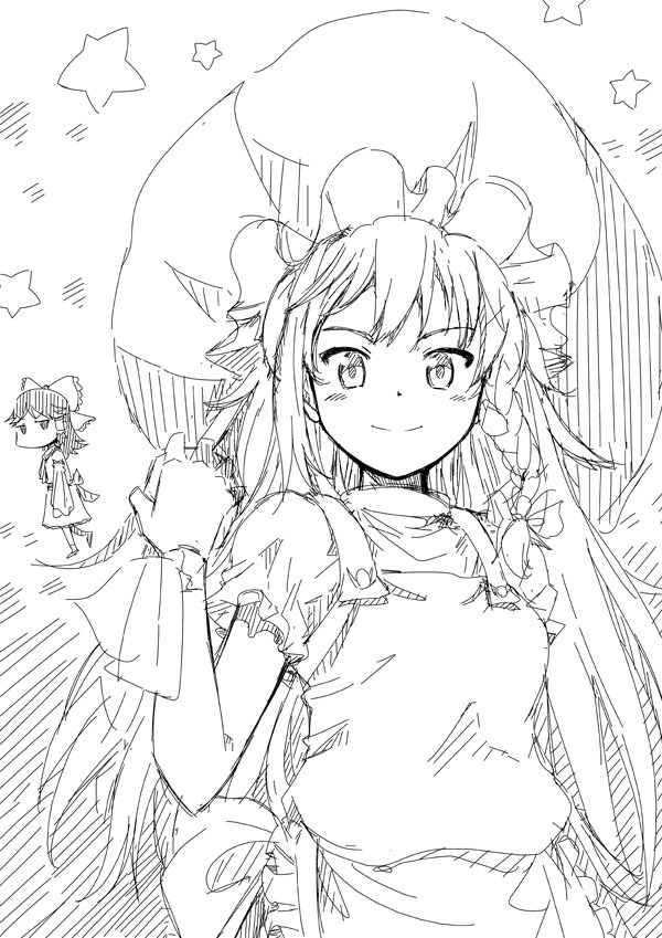 魔理沙かきました。ひっさびさに。 