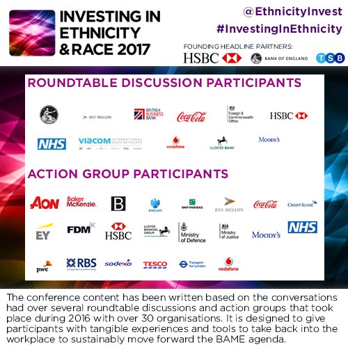 EthnicityInvest's tweet image. We have had many discussions with organisations about #BAME. The result is a #workplace conference &amp;amp; #MaturityMatrix bit.ly/IIEconf