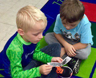 ann_kaminski's tweet photo. Kinders at Ripley consider commitments #wearecrew https://t.co/P506eCYl2B