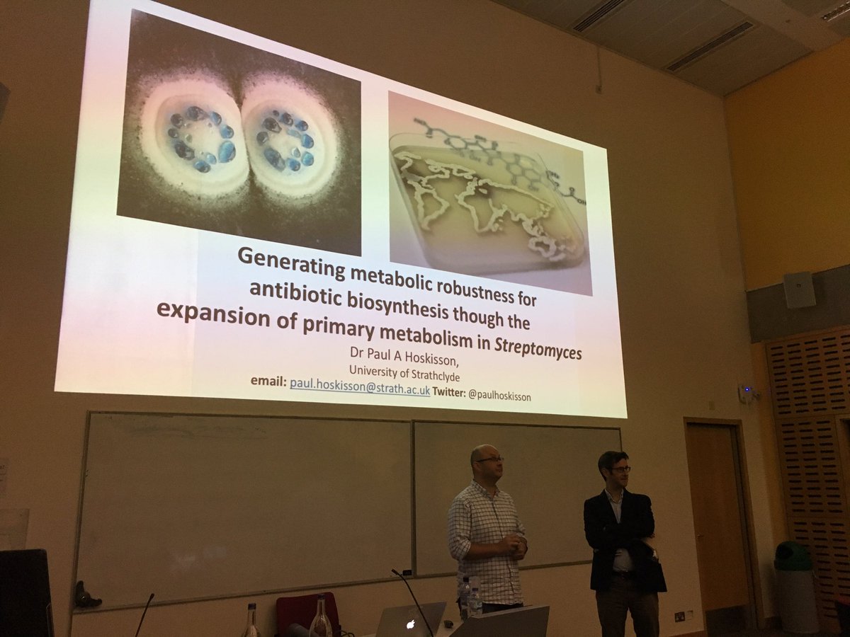 DocDanBrown's tweet photo. Excited to hear the full story from @PaulHoskisson at @CMBI_Imperial following last week's teaser talk at #microbham https://t.co/zrHvwRUjj9