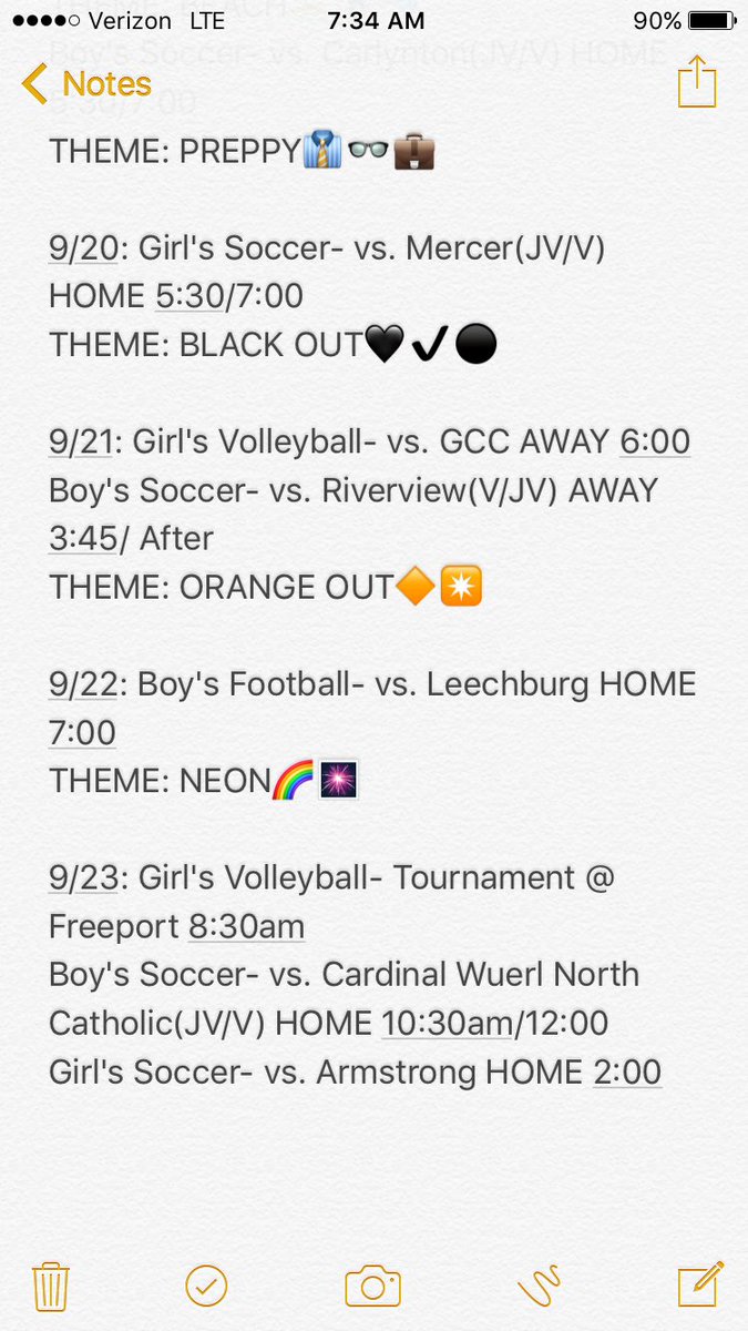 studentsecSHS17's tweet photo. This week is full of games and themes! https://t.co/TtHCnEnqsy