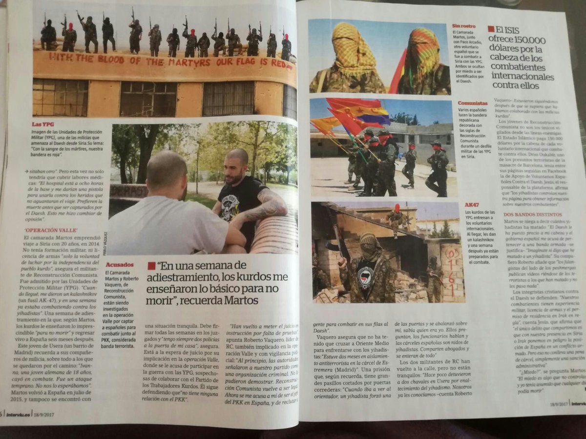 Entrevista en Interviú a dos de los imputados en la Operación Valle. #AbsoluciónDetenidos27e