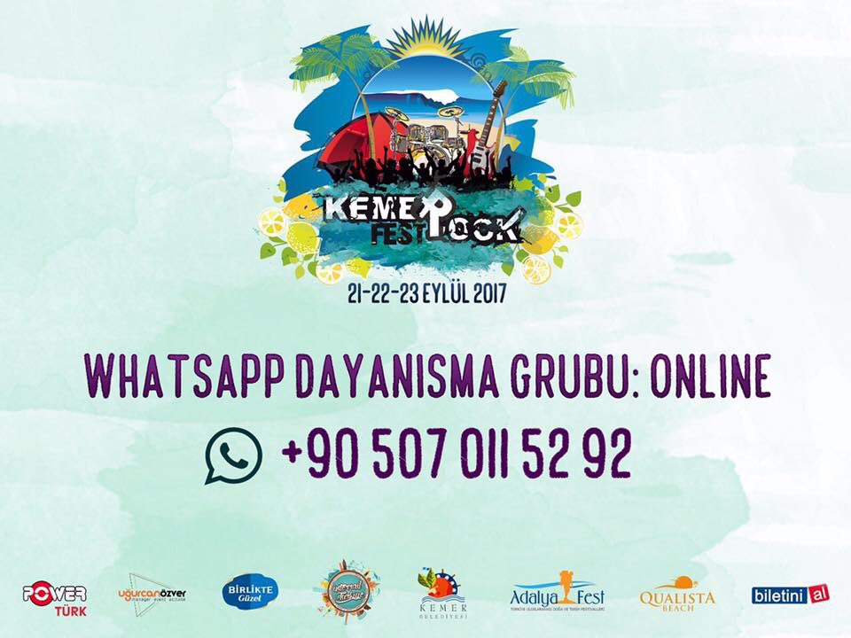 KemerRockFest's tweet photo. Festivalciler, festival öncesi toplanıyoruz! Dayanışma grubumuz ONLİNE! Görseldeki numaraya ulaşın, gruba hemen katılın! 
#KemerRockFest https://t.co/VAoLkBr0dk