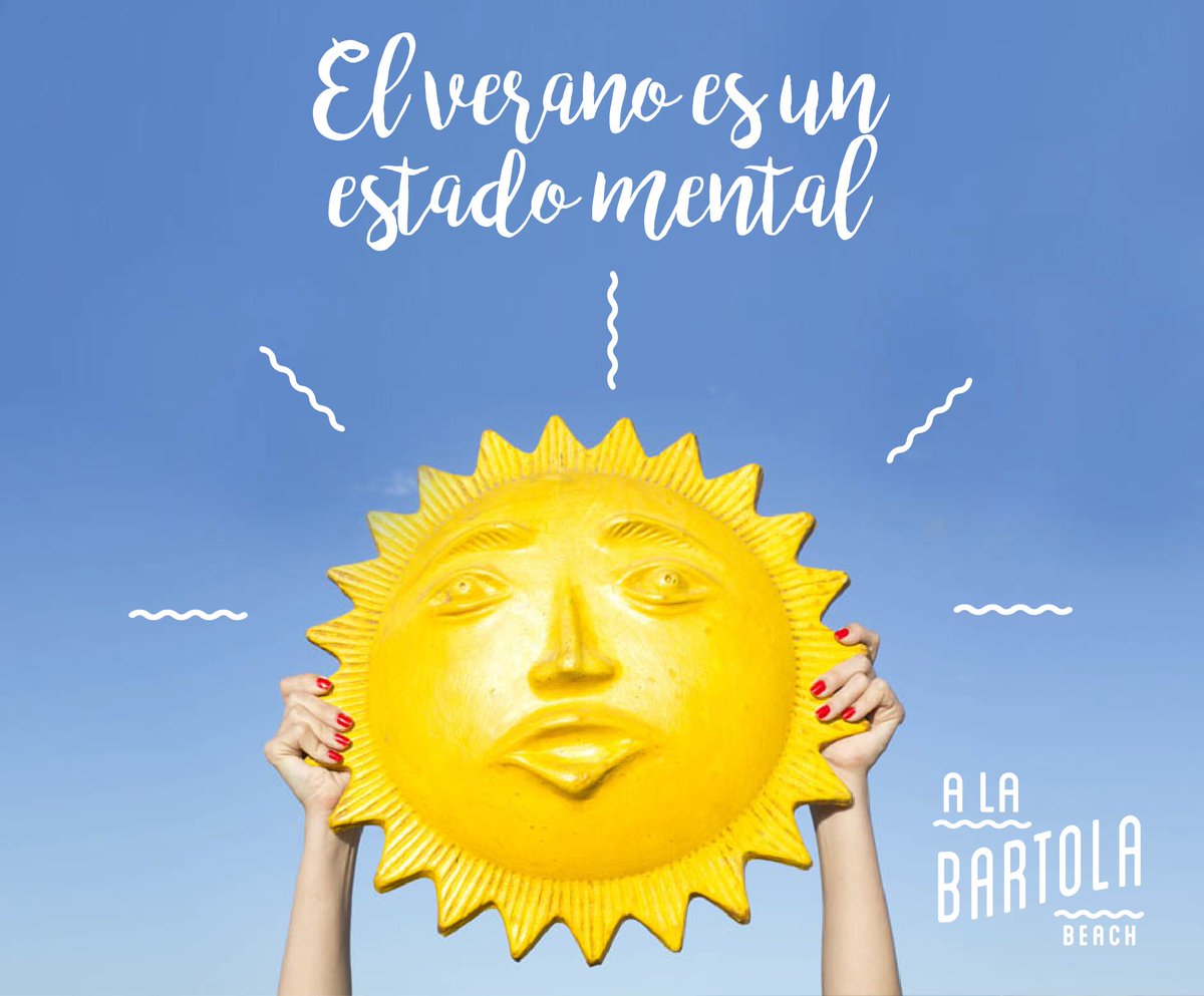 Nos da igual que el #verano esté terminando porque… ☝️🤗
 #AlaBartola #Patacona #AlaBartolaBeach #temporada2017 #sienteAlboraya
