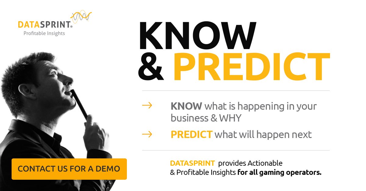 Datasprint's tweet image. How do you increase profits as an operator?  We know how!  #Know&amp;amp;Predict