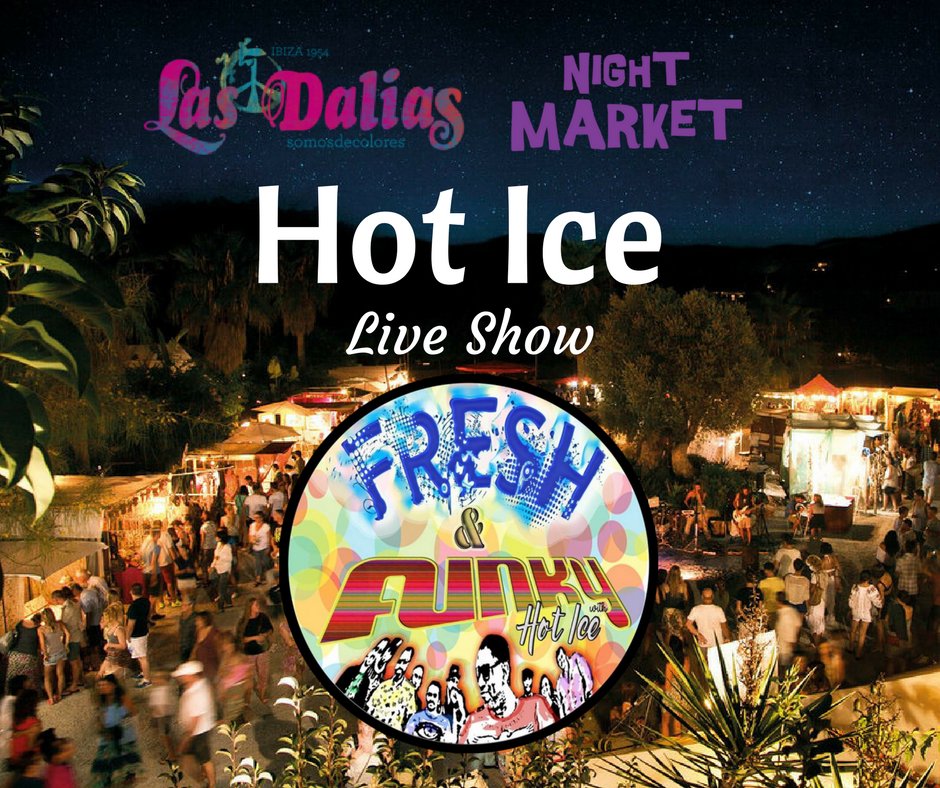 HotIceIbiza's tweet photo. Tonight at @lasdaliasibz!!
#Ibiza2017 #LiveMusic #Eivissa #HippyMarket #WhatsOnibiza #ThisIsIbiza #IBIZAISLOVINIT #MusicEvents #IbizaToday https://t.co/pWWCeOeBF7