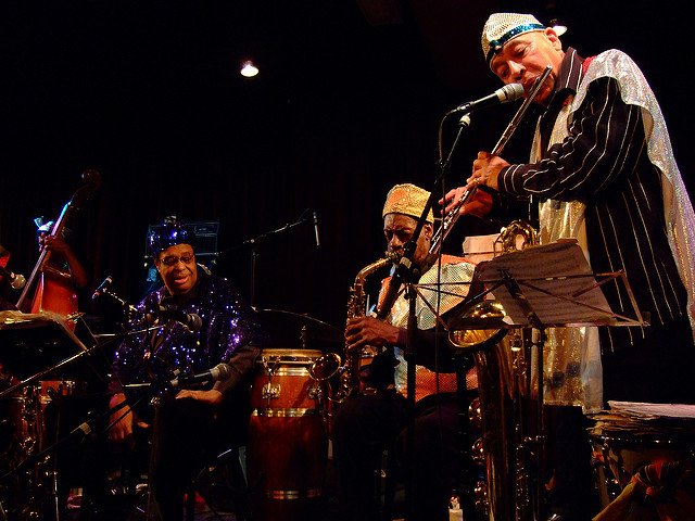 Former Incubate-director <a href="/nonobody/">Joost Heijthuijsen</a> about that time <a href="/SunRaUniverse/">Sun Ra Arkestra</a>  descended from space to play in Tilburg... facebook.com/incubate