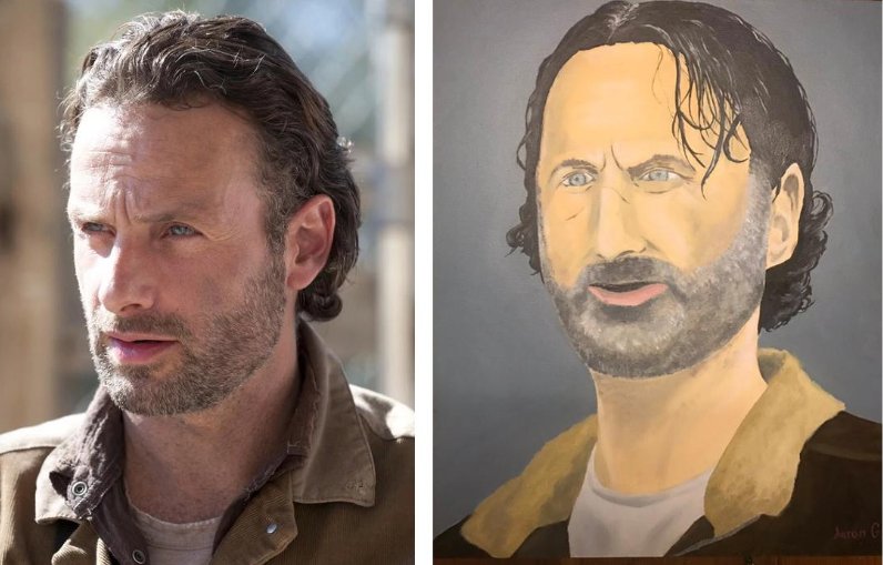 POLL TIME #TWD FANS! Are these Walking Dead fan art renditions 'Rick' or 'Rark' ??? —> buff.ly/2h5bowC