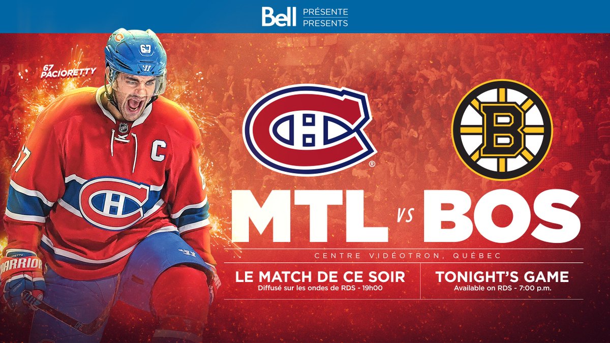 Jour de match! / Game Day! #GoHabsGo  BILLETS / TICKETS -> goha.bs/2xFiQ92 https://t.co/1PSCdiPQv3