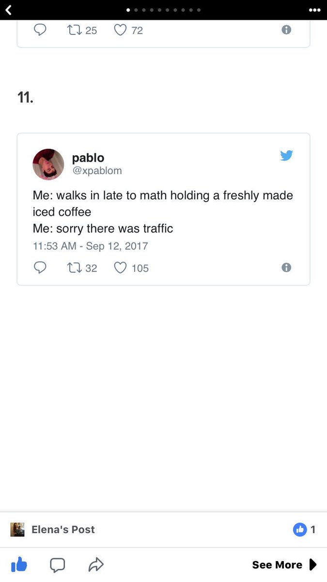 curlygurl420's tweet photo. Me in all of college                                      @anellysechan remember when we wrote to @DunkinDonuts for making us late to class https://t.co/QrWEMqfgx9